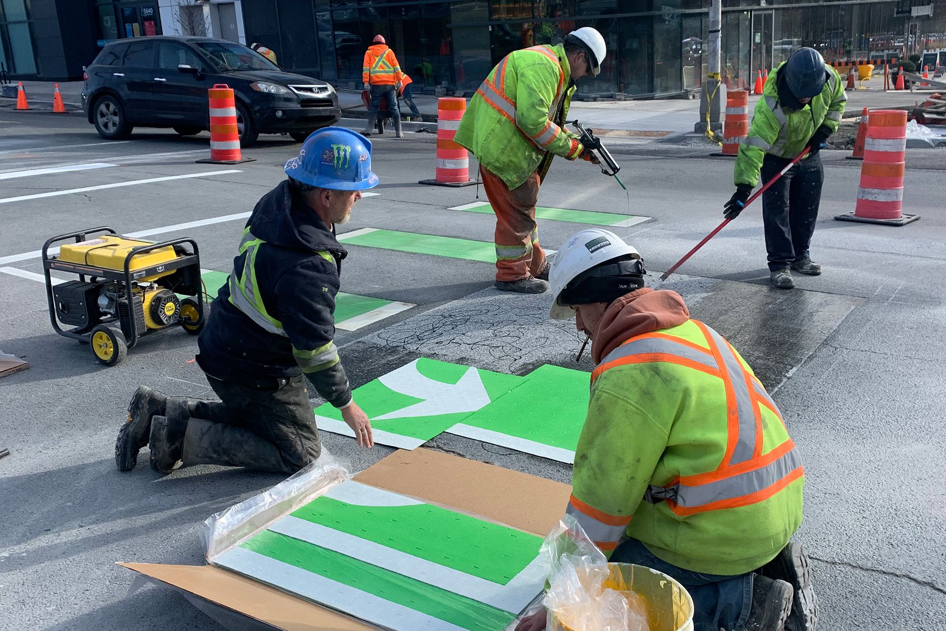 Thermoplastic Markings