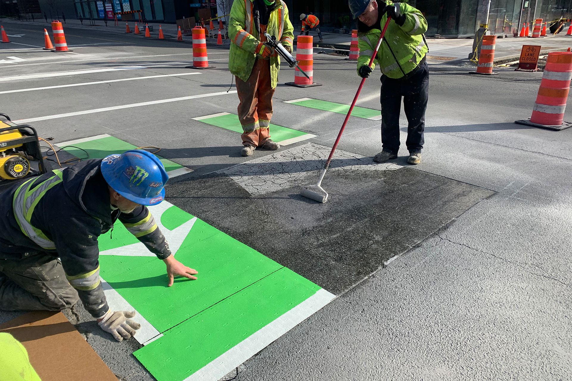 Thermoplastic Markings